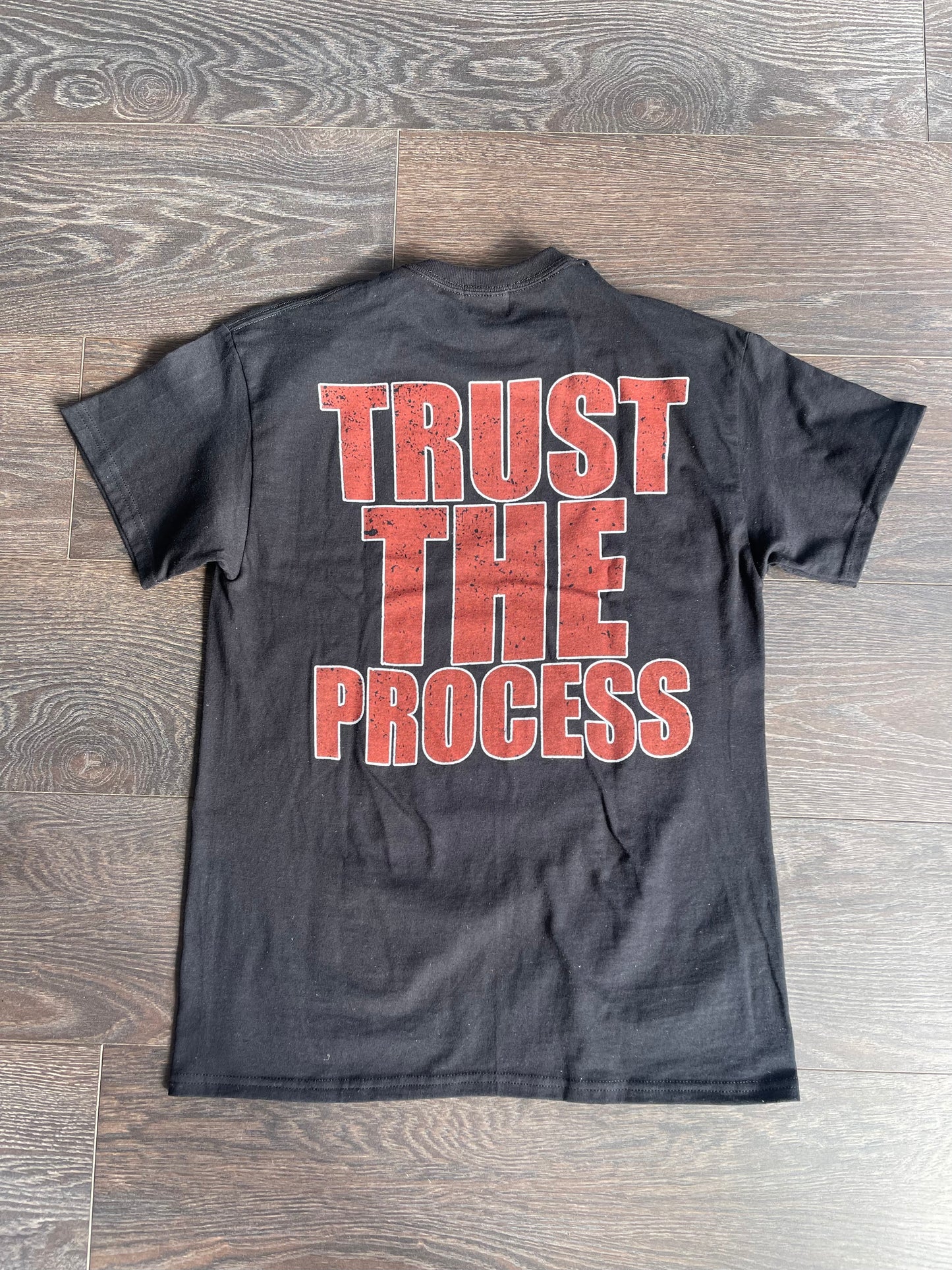 Millions Retro Graded “TRUST THE PROCESS” T-shirt | Black