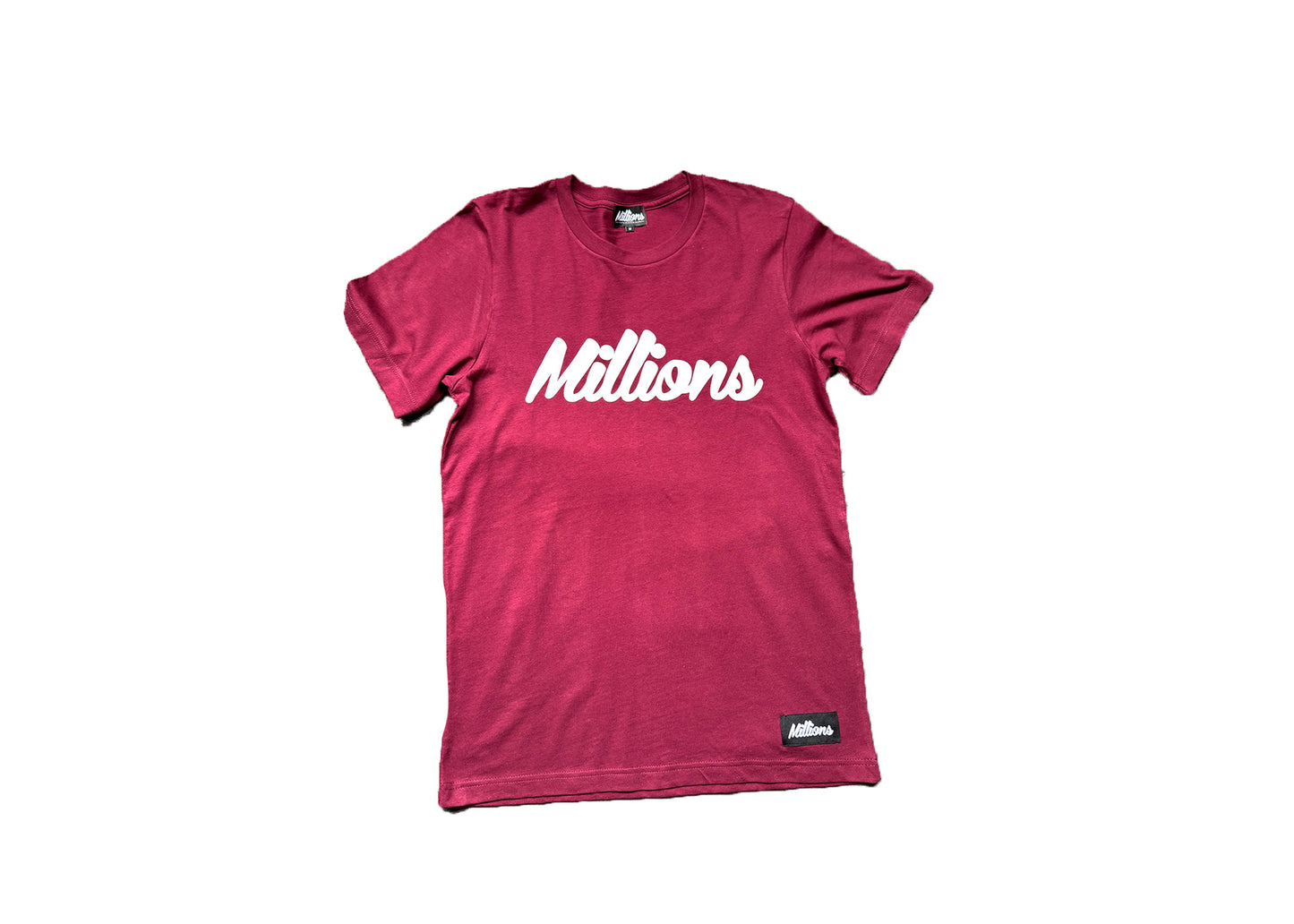 Millions Original 13' Tee | Maroon/White