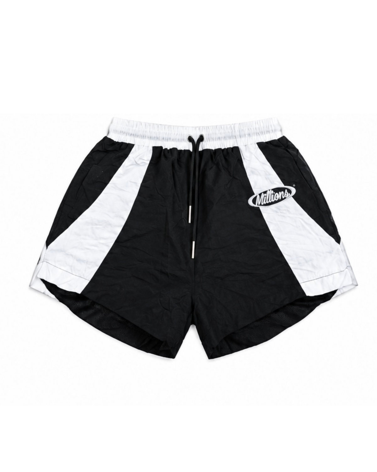 Women’s V2 Millions Windbreaker Shorts 26”| Black/White