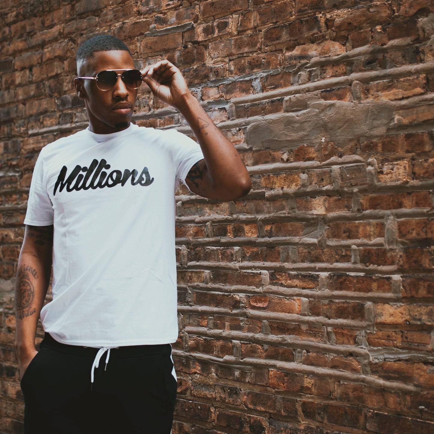 Millions Original 13' Tee | White/Black