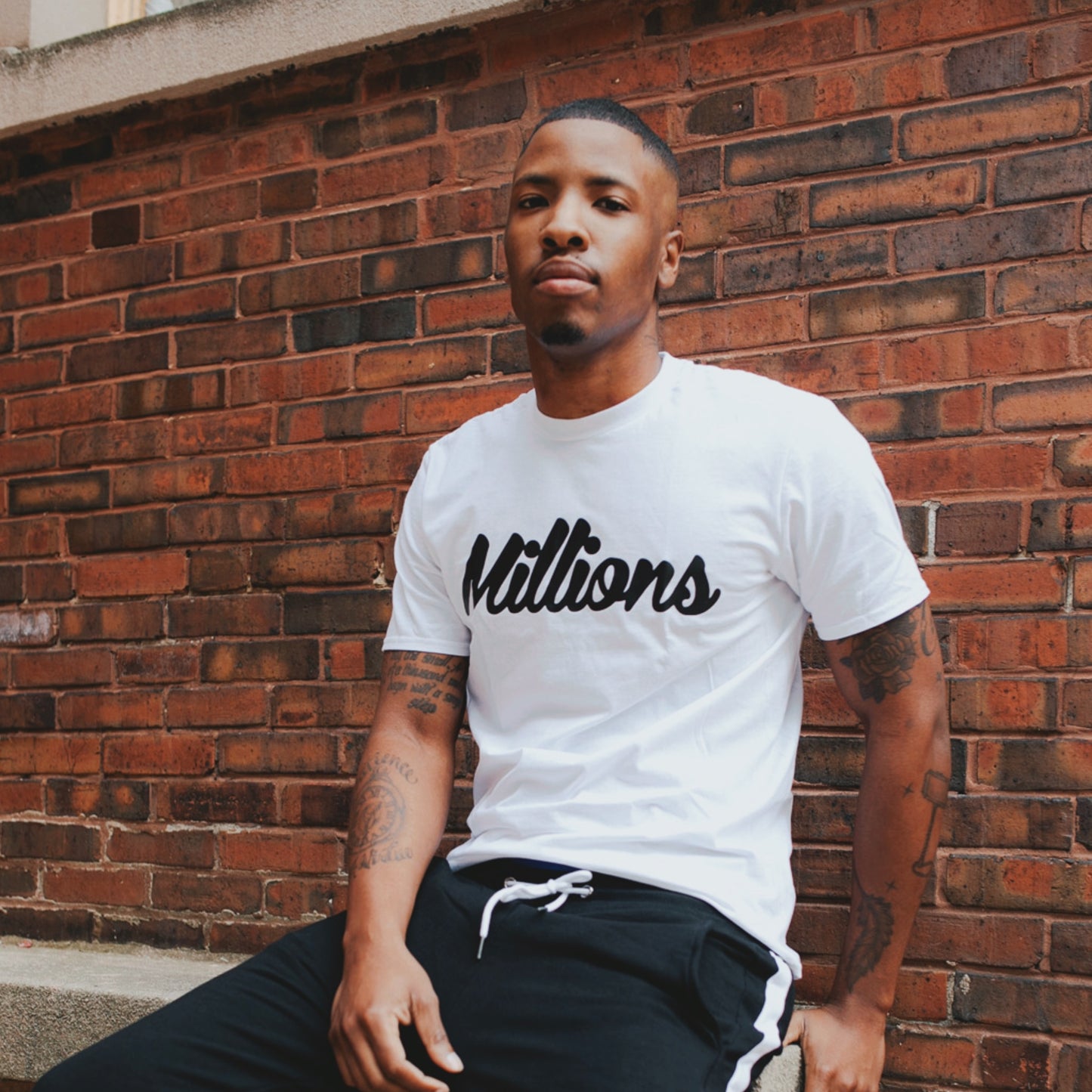 Millions Original 13' Tee | White/Black