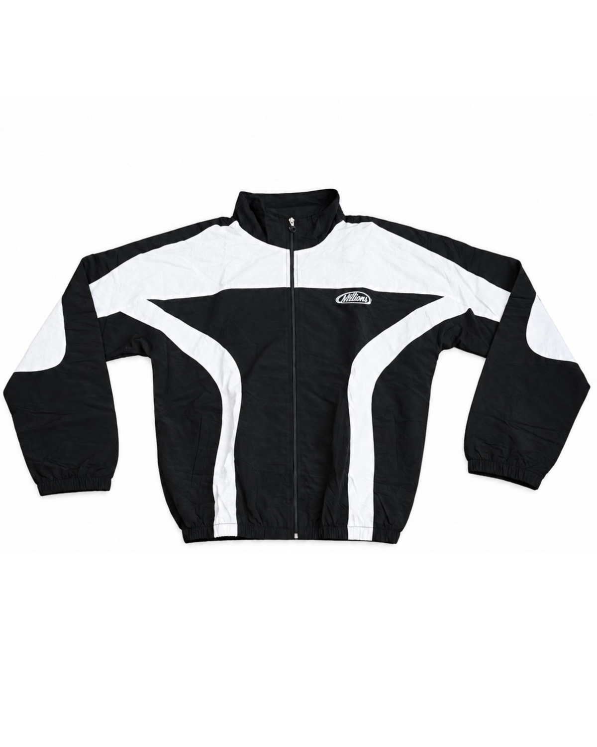 Men’s V2 Millions Windbreaker Jacket 26”| Black/White