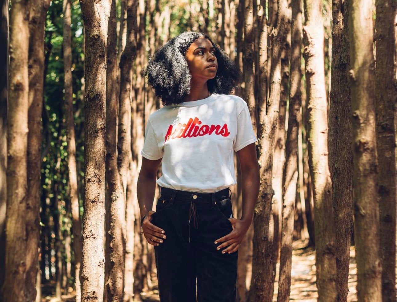 Millions Original 13’ Tee | White/Red