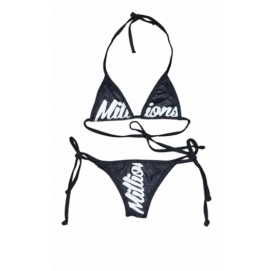 Millions Women’s Bikini Set | Black/White