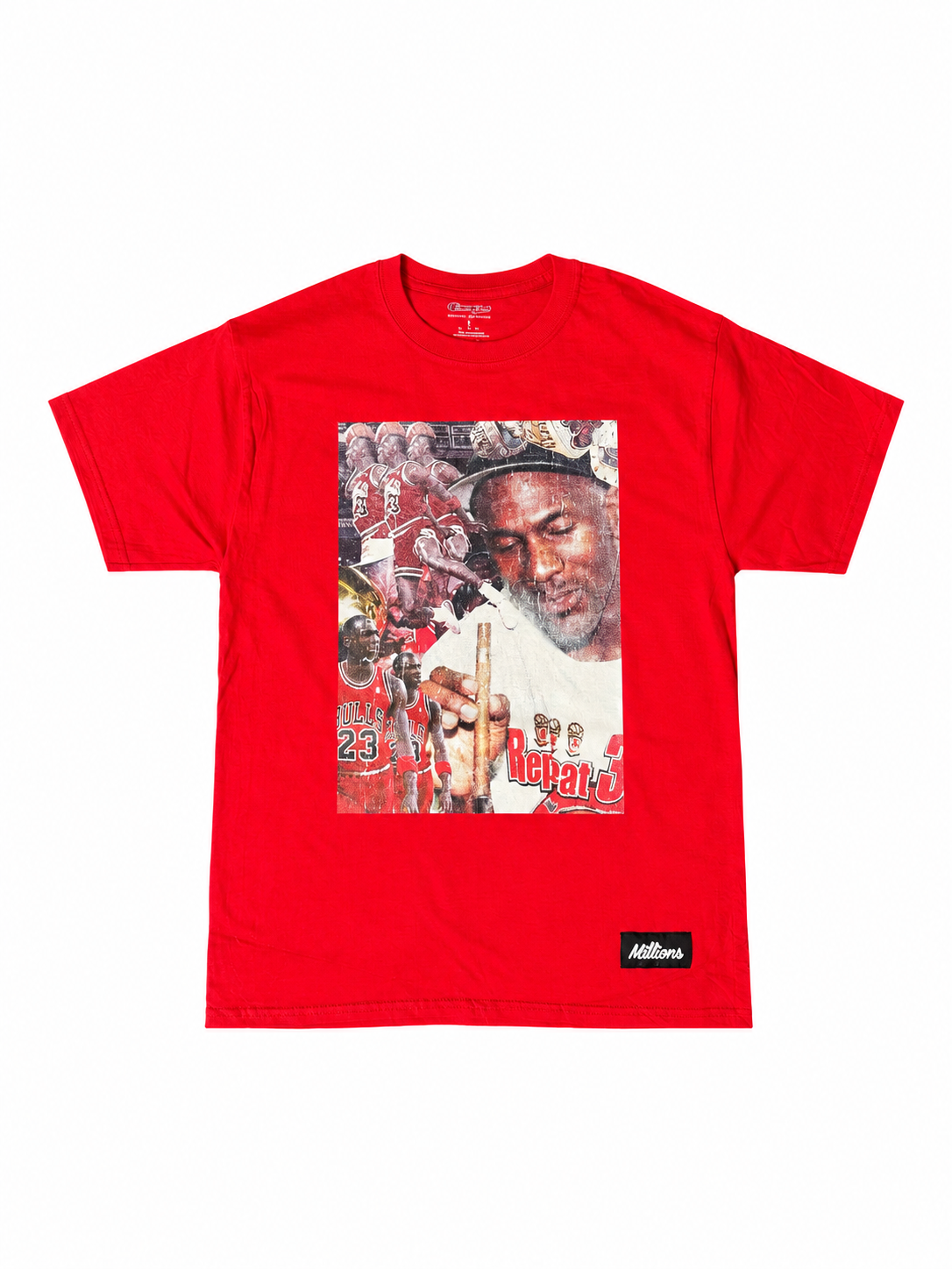 Champion x Jordan “Excellence” T-shirt | Red