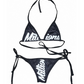 Millions Women’s Bikini Set | Black/White