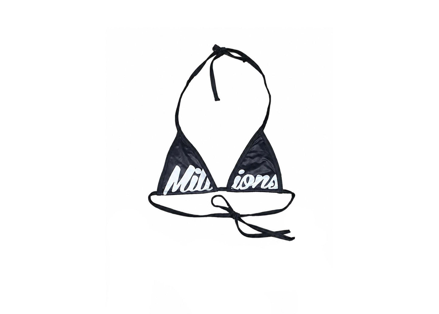 Millions Women’s Swim Top | Black/White