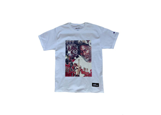 Champion x Jordan “Excellence” T-shirt | White