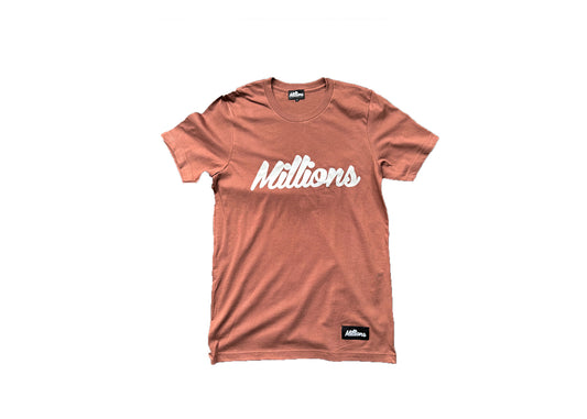 Millions Original 13' Tee | Chestnut/White
