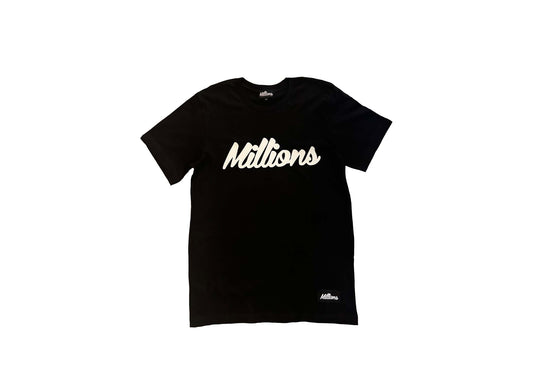 Millions Original 13' Tee | Black/White