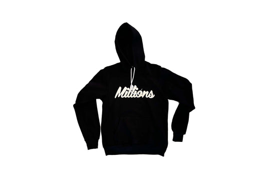 Millions Original 13’ Hoodie | White/Black