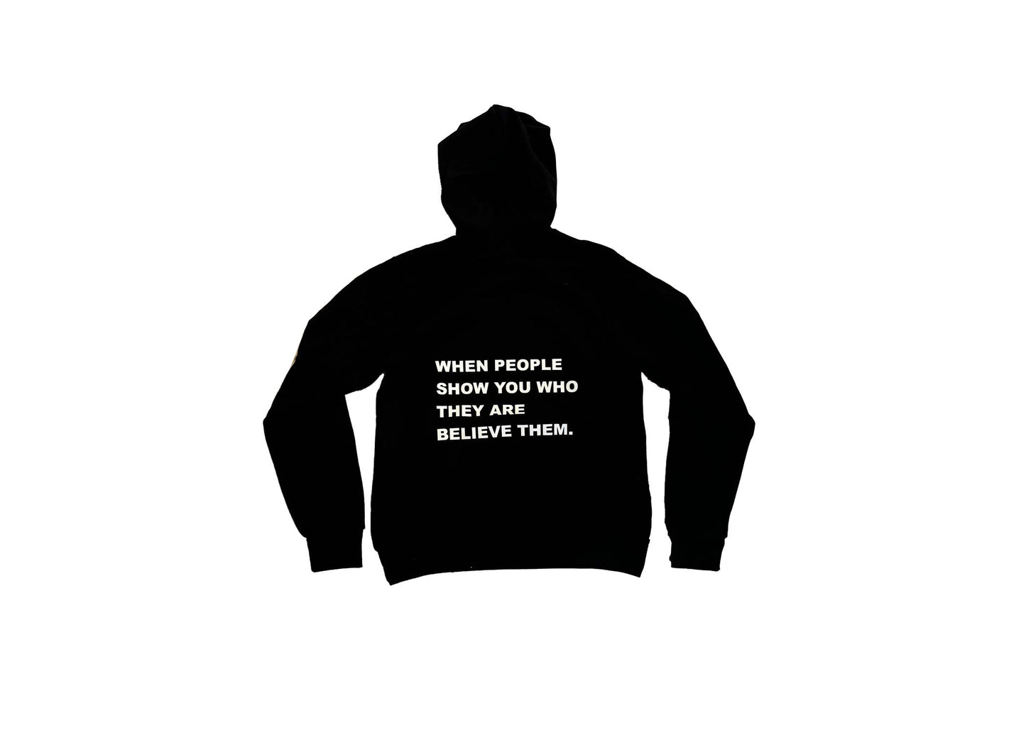 Millions SE Hoodie | “Believe Them” | Black (Glow n the Dark)