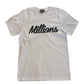 Millions Original 13' Tee | White/Black