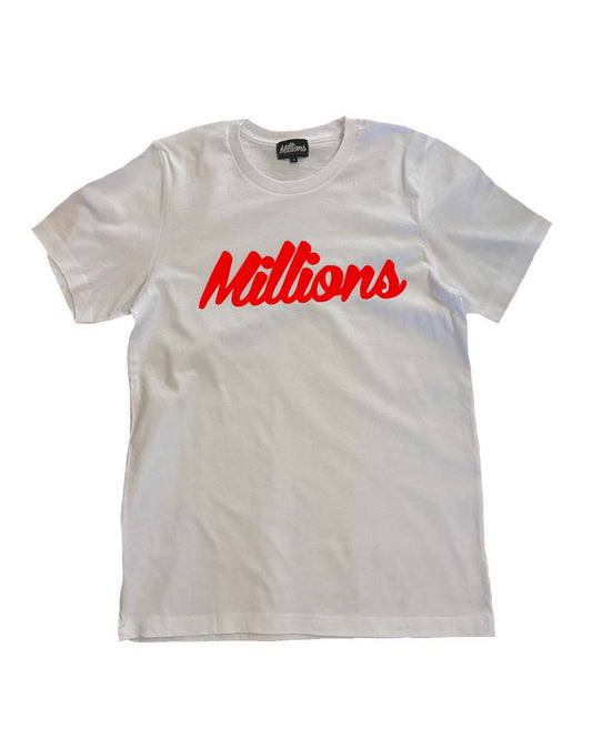 Millions Original 13’ Tee | White/Red