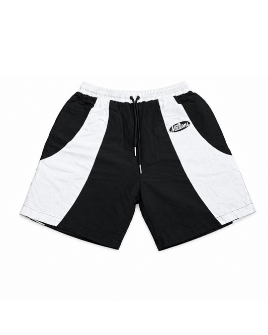 Men’s V2 Millions Windbreaker Shorts 26” | Black/White