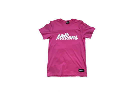Millions Original 13' Tee | Pink/White