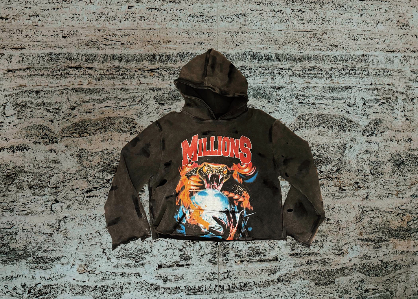 TRUST THE PROCESS GT EDITION CROPPED HOODIE